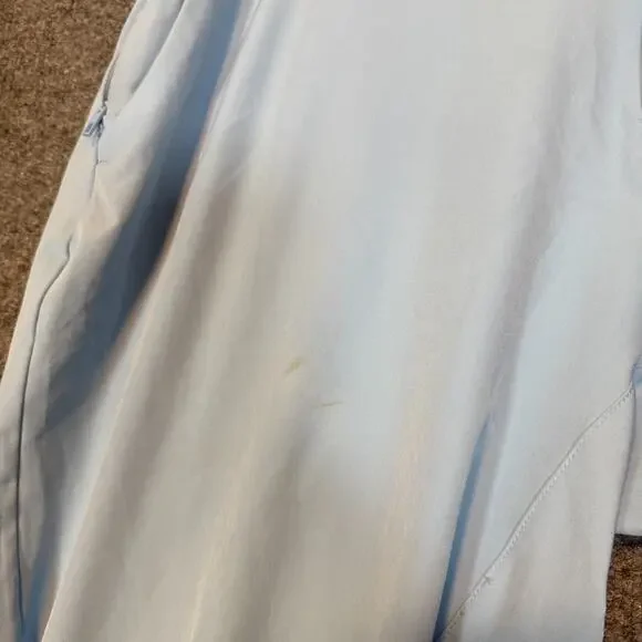 Fabletics Pants Mens‎ 40x30 Blue Performance Stretch Golf Chino Tapered Flaw - Picture 7 of 15